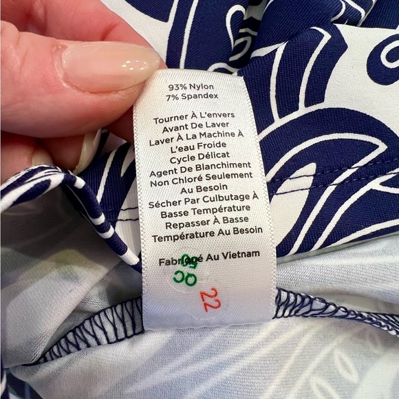 NWT! Talbots Effortless Jersey Kelley Dress, Navy Floral, Large - Picture 15 of 15